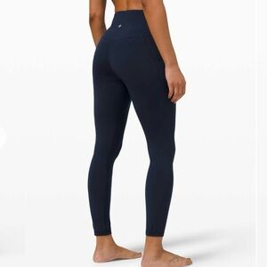 Lululemon Align High-Rise Pant with Pockets 25” Navy Leggings Size 2 Women’s